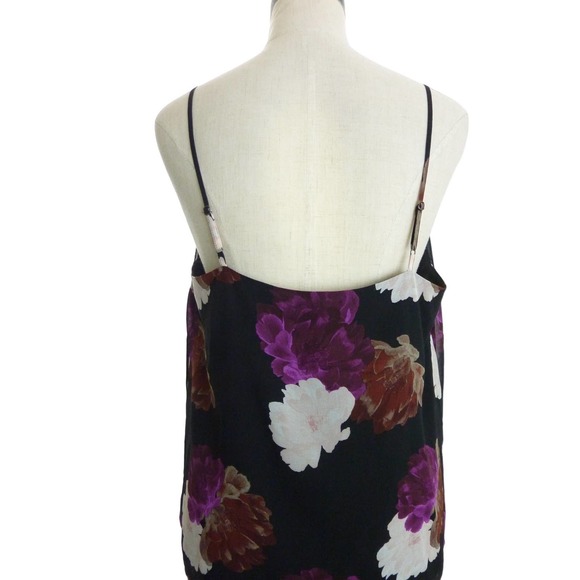 Banana Republic Floral Print Cami Sleeveless Blouse Medium - Picture 3 of 5